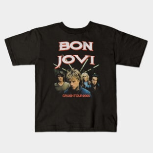 Bon Jovi Crush Tour By_Libarscal_ Kids T-Shirt